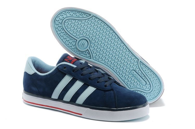 Mens Adidas 2014 Style NEO Low top Argentina's blue/navy blue/Red